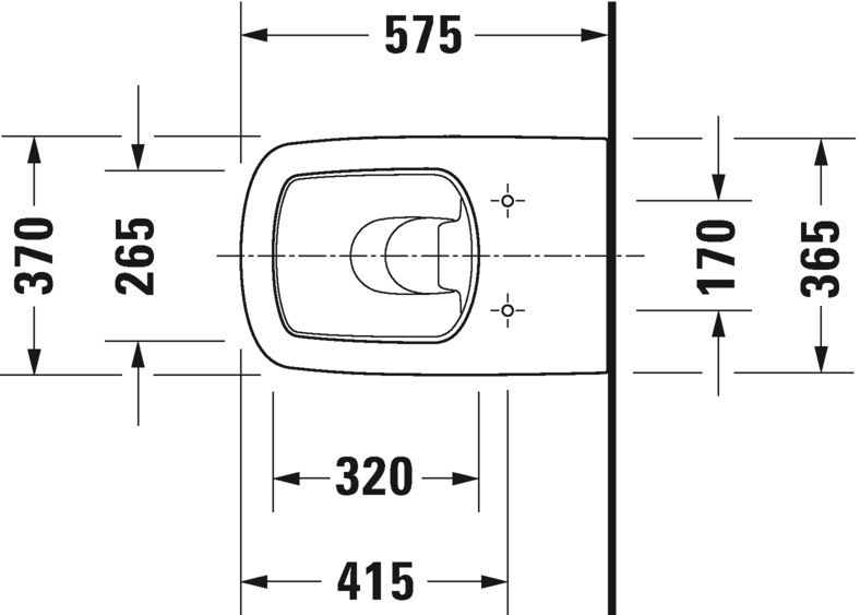 Унитаз напольный Duravit DuraStyle 2150090000