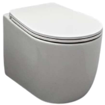 Avani Унитаз подвесной, безободковый, белый