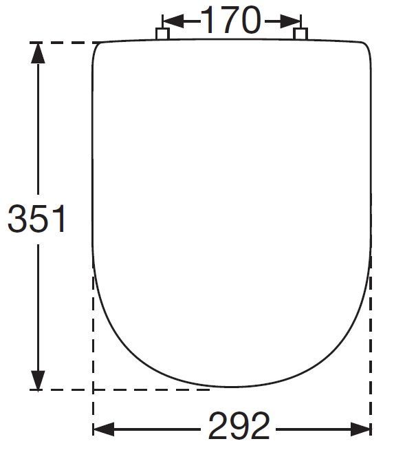 Крышка к писсуару Villeroy and Boch Avento / Subway
