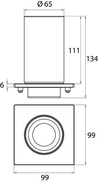 Стакан для зубных щеток Emco Liaison 1820 001 02