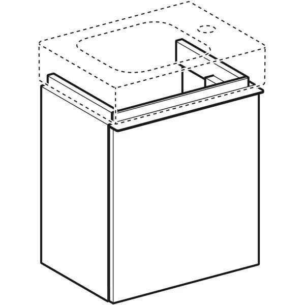 Тумба під умивальник Geberit  iCon 840039000