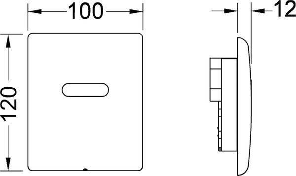 Клавиши смыва воды TECEsquare 9242355