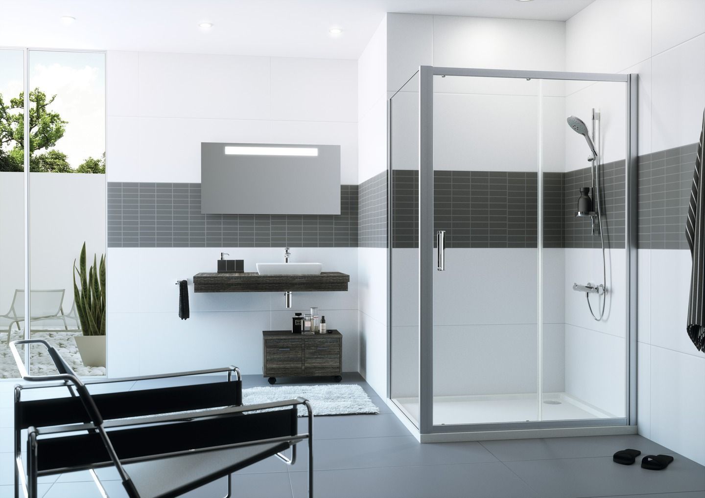 Бокова стінка Huppe Classics 2 C20505.069.321