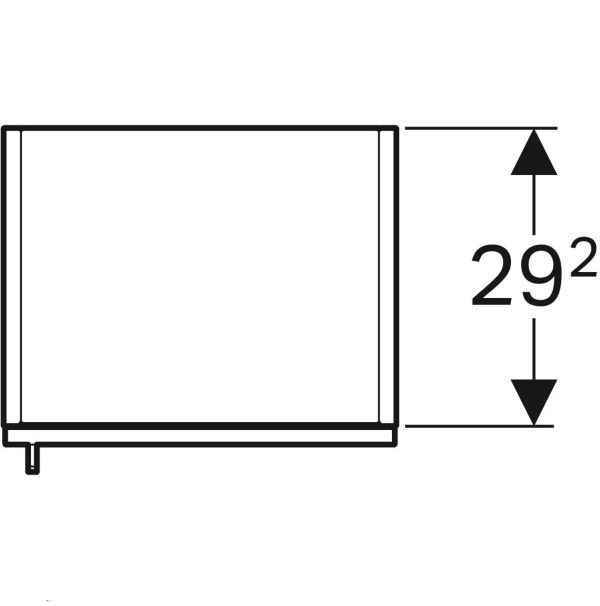 Пенал Geberit iCon 840000000