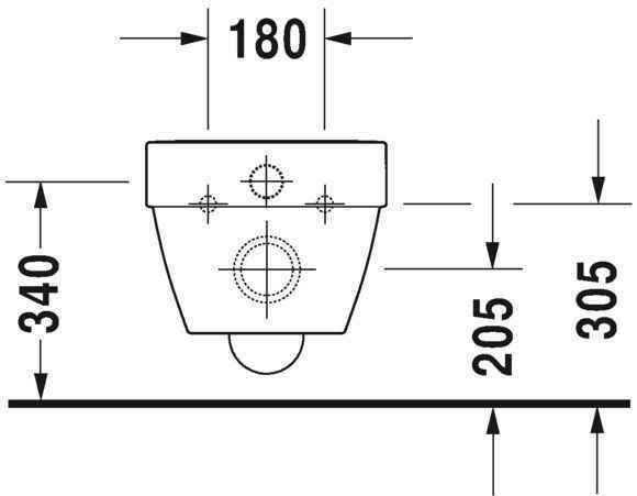 Унітаз підвісний Duravit Vero Air (Rimless) 2525090000