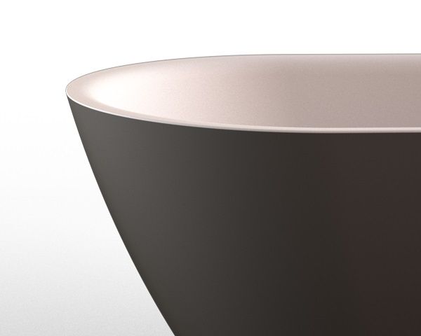 Пристенные ванны Knief Go! правая / левая go! left 0100 243 Белый матовый / Aнтрацит матовый