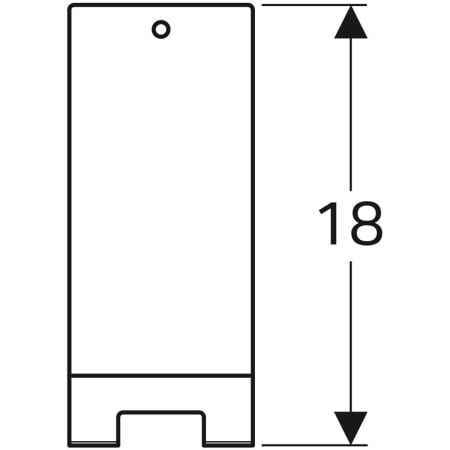 Крючок для полотенец Geberit