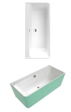 Пристенная ванна Villeroy&Boch Collaro (правосторонняя) 9CRBCVD UBA180COR9CRBCVE01