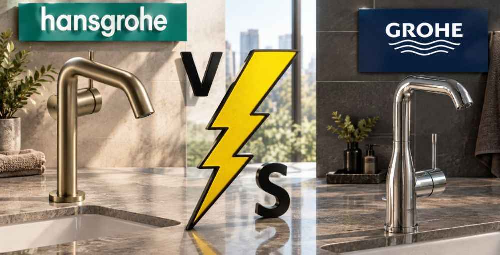 Що вибрати Grohe чи Hansgrohe?