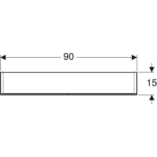 Зеркальный шкафчик Geberit Option Basic 500.583.00.1