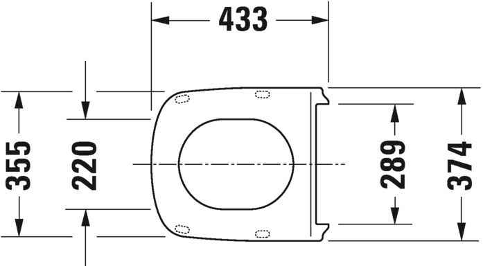 Кришка для унітазу Duravit 0063710000