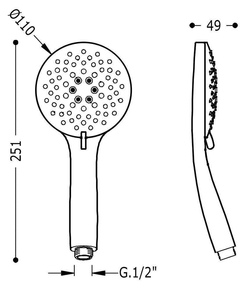 Ручной душ Tres 29974901
