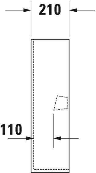 П'єдестал Duravit 0858360000