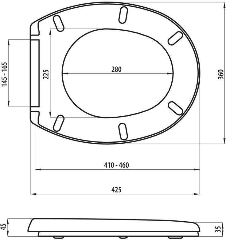 Кришка сидіння Dino WM861MD2Z000SF1