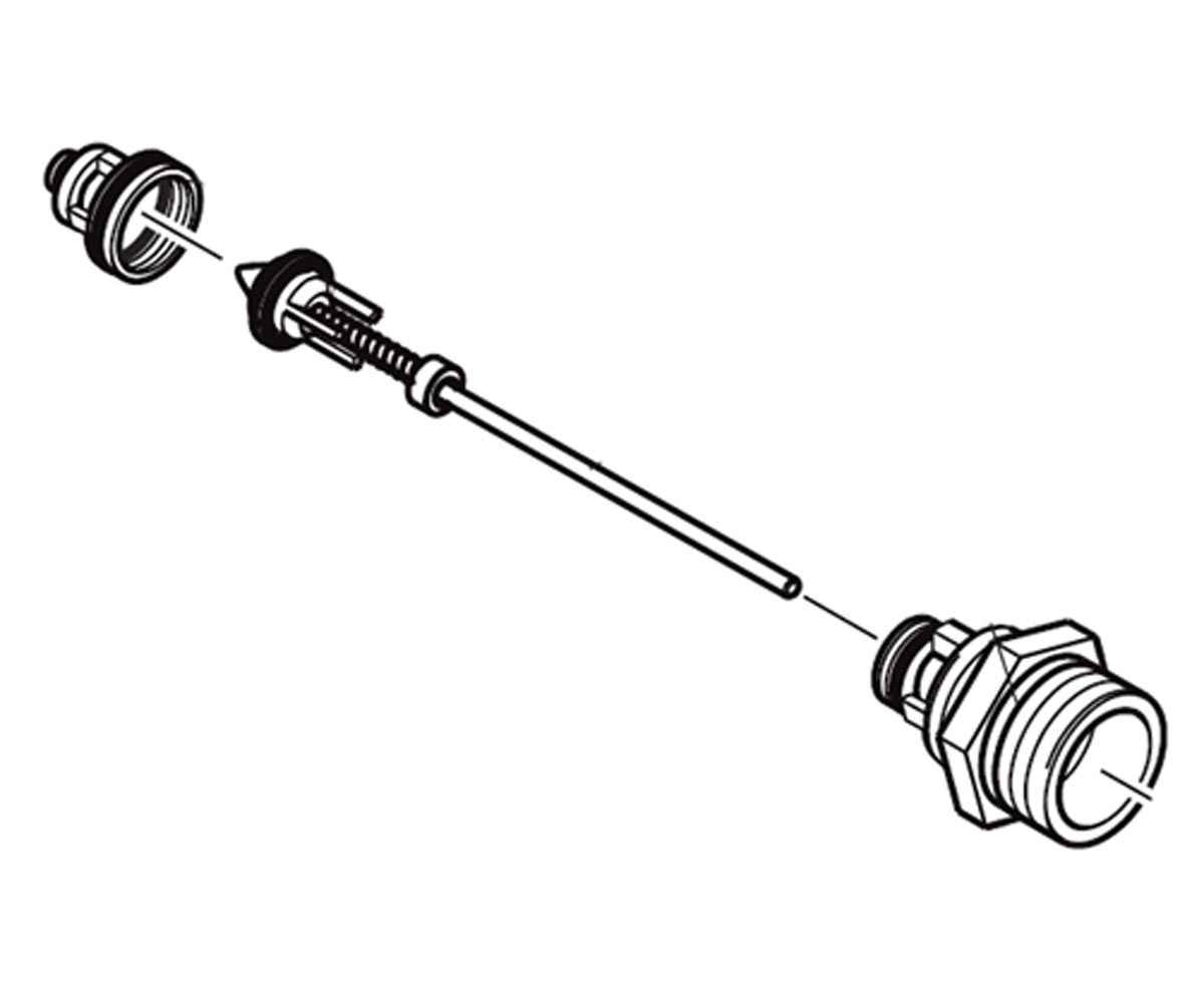 Переключатель на конец ванны HANSGROHE 13970000