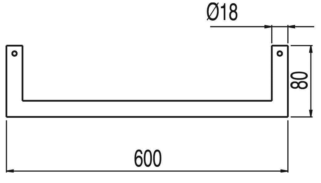 Рушникотримач Tres Max 11463602OM