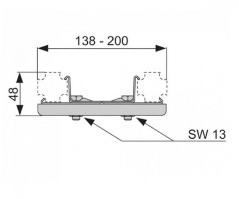 Универсальное соединение Tece 9018002