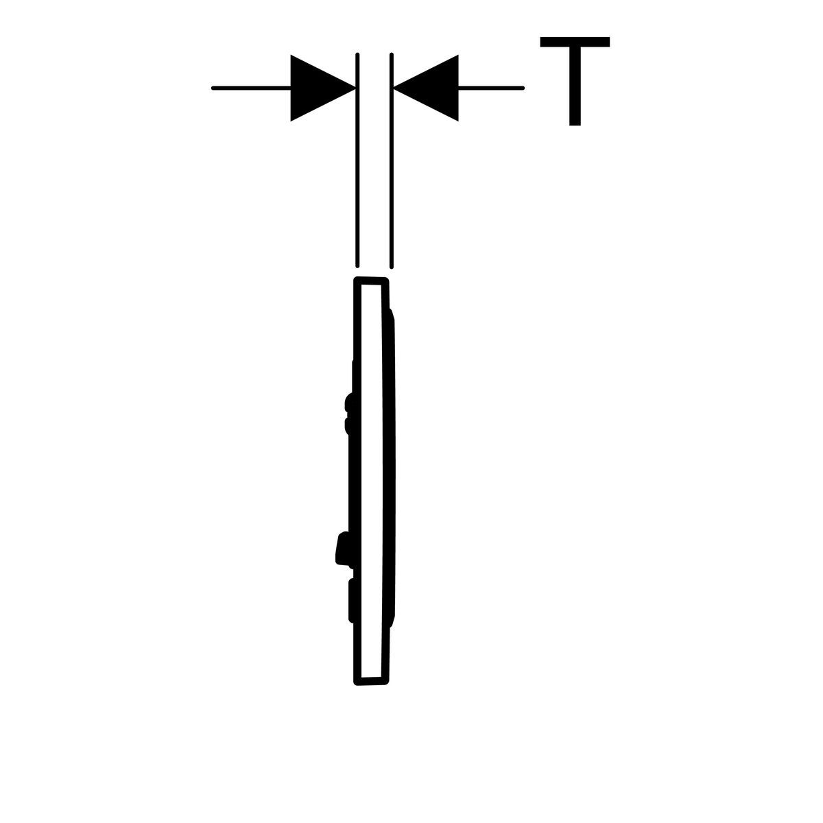Клавиши смыва воды Geberit Sigma 10 115.758.JT.5