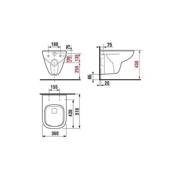 Унітаз підвісний Jika Deep H8206140000001