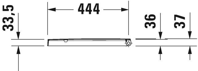 Крышка для унитаза Duravit 0020390000