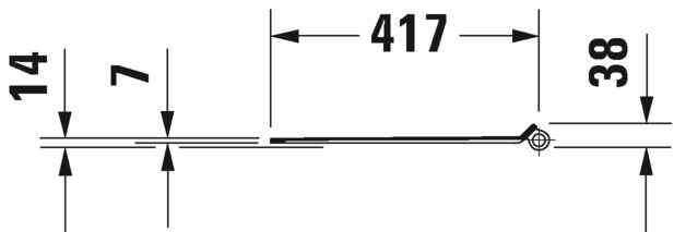 Кришка для унітазу Duravit 0063710000