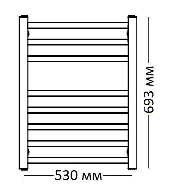 Полотенцесушитель Instal Projekt Viking VIKE-50/70W