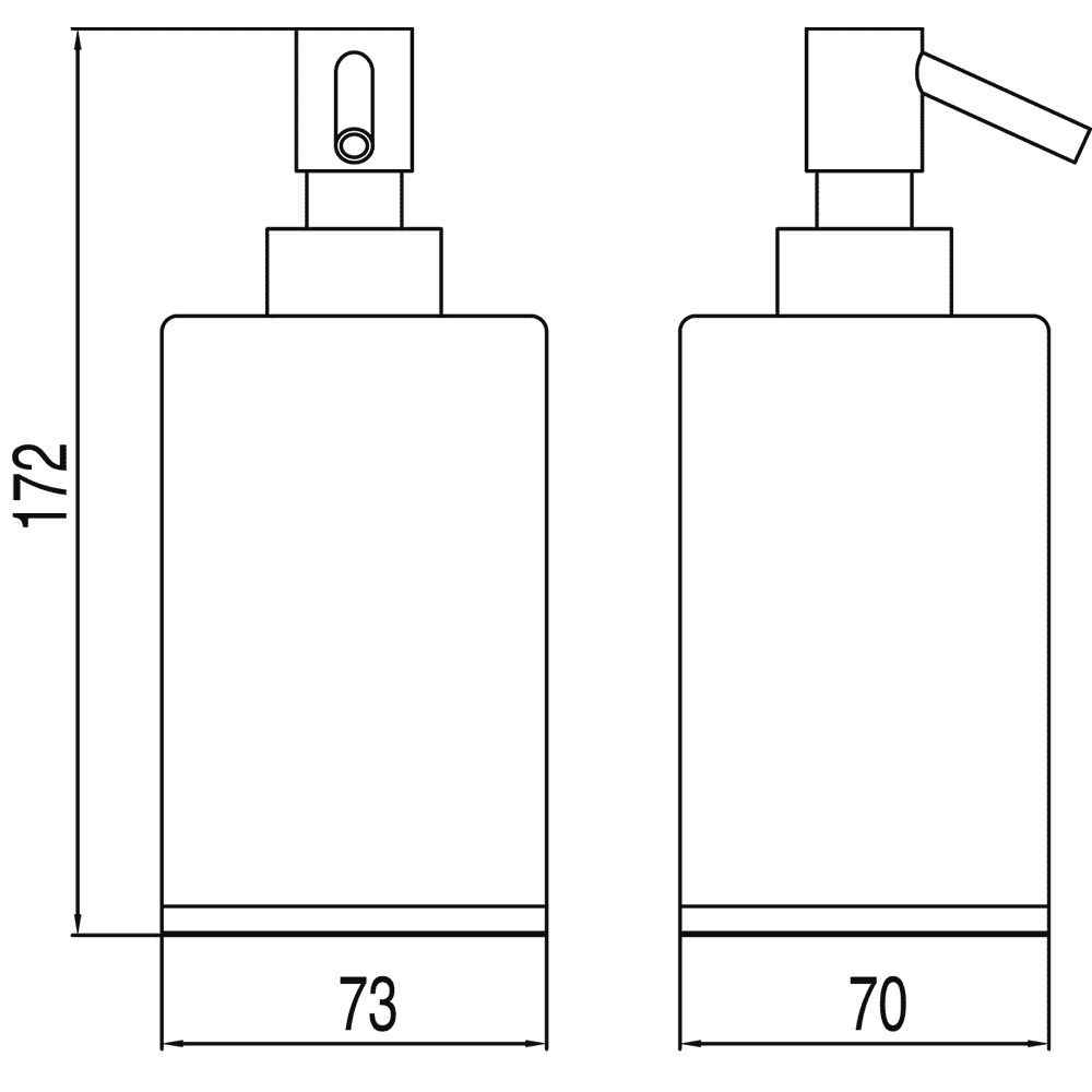 Дозатор для мила Tres Loft 20063608