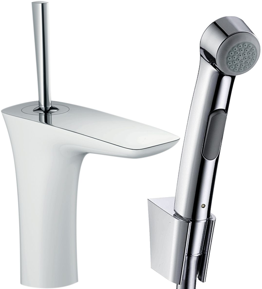 Смеситель с гигиеническим душем PuraVida Hansgrohe 15275400
