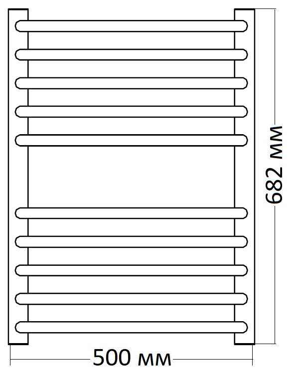 Рушникосушка Instal Projekt Bolero LUN-50/70+EGB-03C1