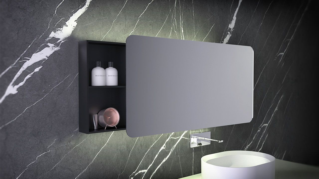 Зеркальный подвесной шкаф Knief 0600-211-01