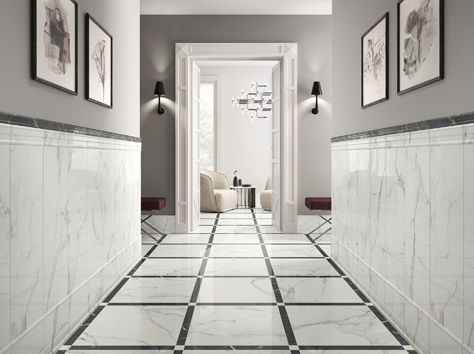 Плитка для підлоги 59,5х59,5 MarmoChic Essential White Pol ( Villeroy&Boch) 2660-MR0P-00-10