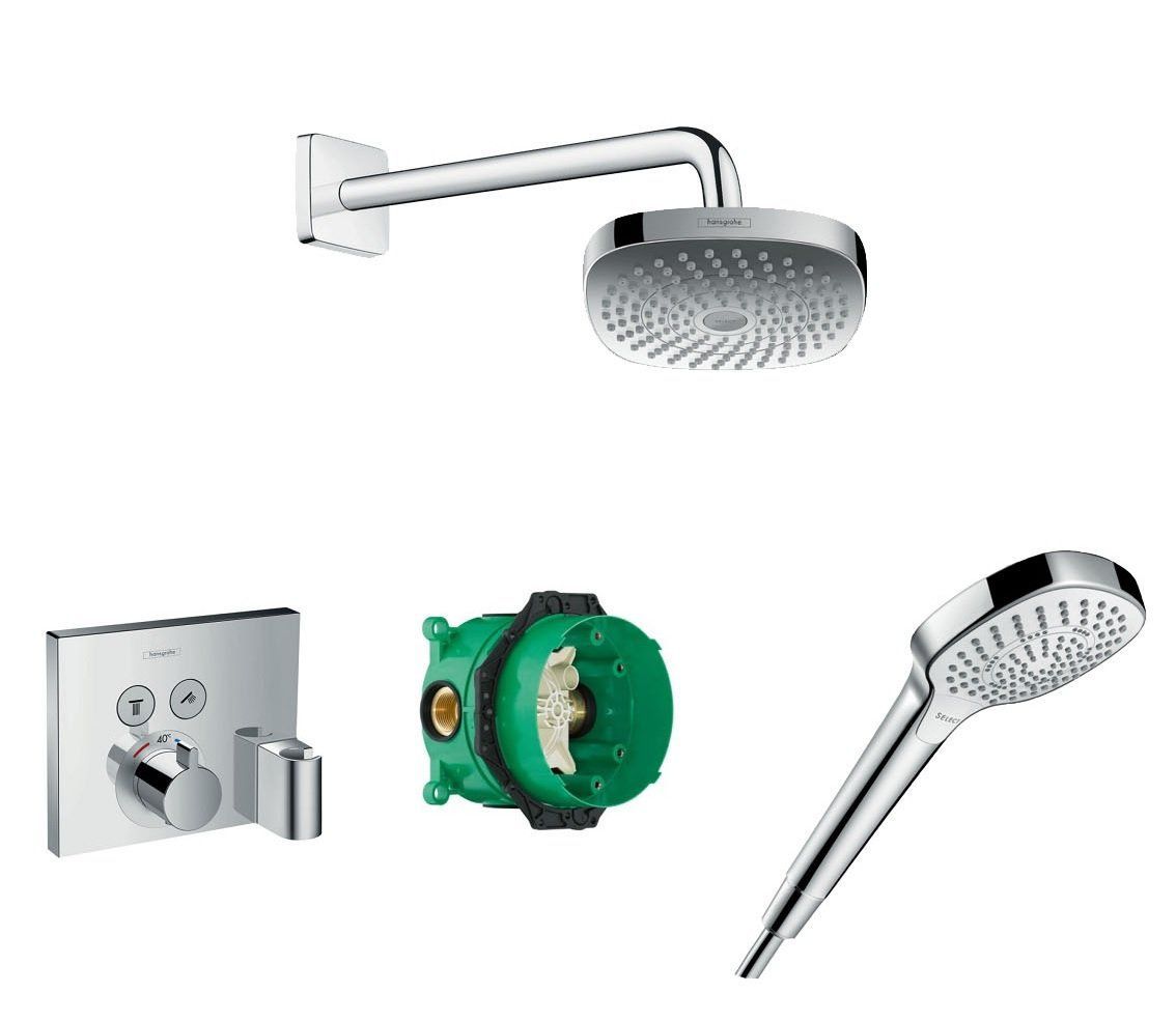 Душевая система с термостатом ShowerSelect Hansgrohe 15765111