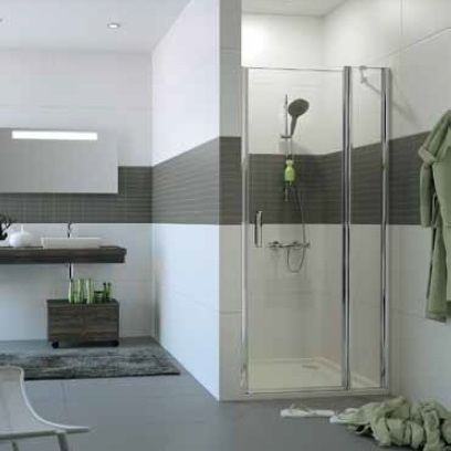 Розпашні душові двері Huppe Classics 2 в нішу C23204.069.321