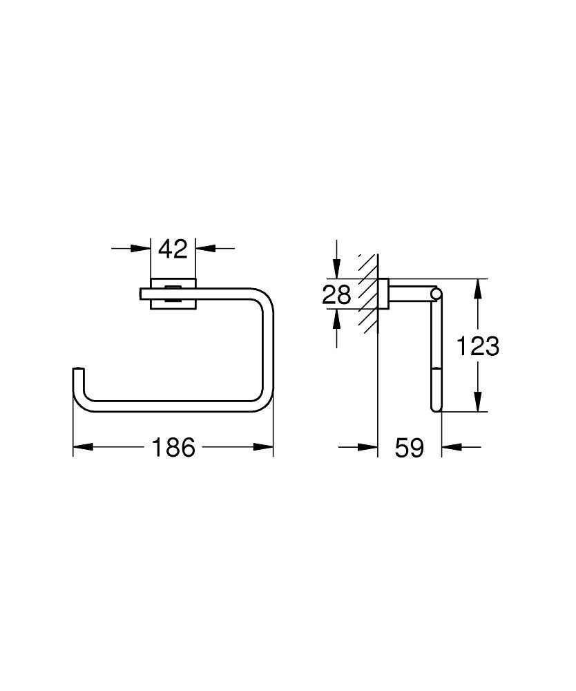 Рушникотримач Cube Essentials  40510AL1