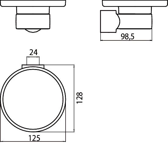 Мыльница Emco Fino 8430 001 00