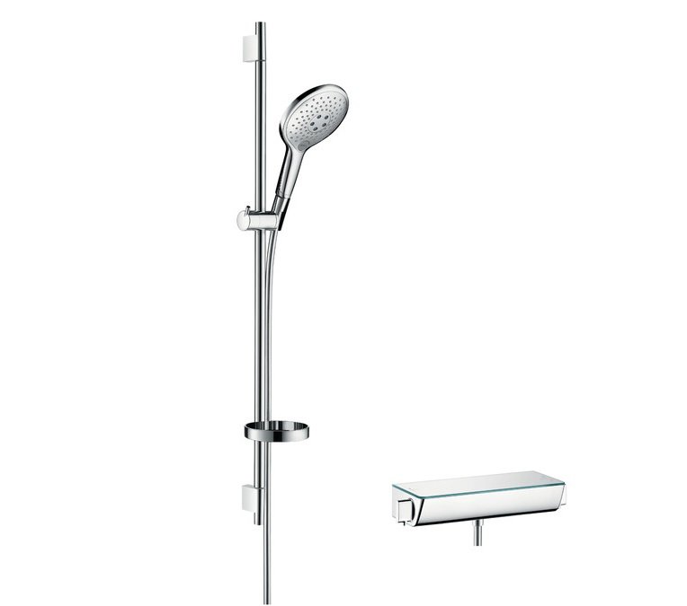 Душевой набор с термостатом Hansgrohe Raindance 27037000