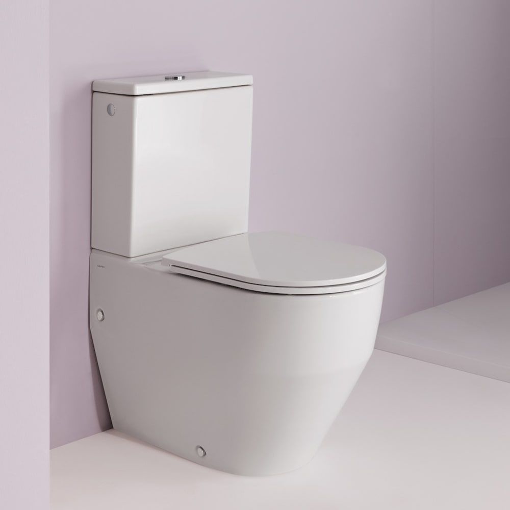 Pro Унитаз напольный 650*375*835 мм, безободковый, с бачком, с крышкою Soft-Close Slim H825962H829953
