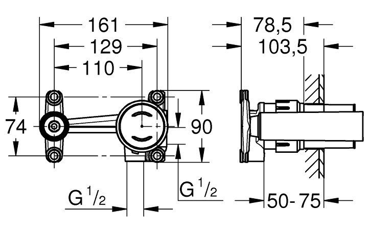 Внутренняя часть Grohe 23429000