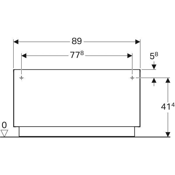 Тумба Geberit iCon 841091000