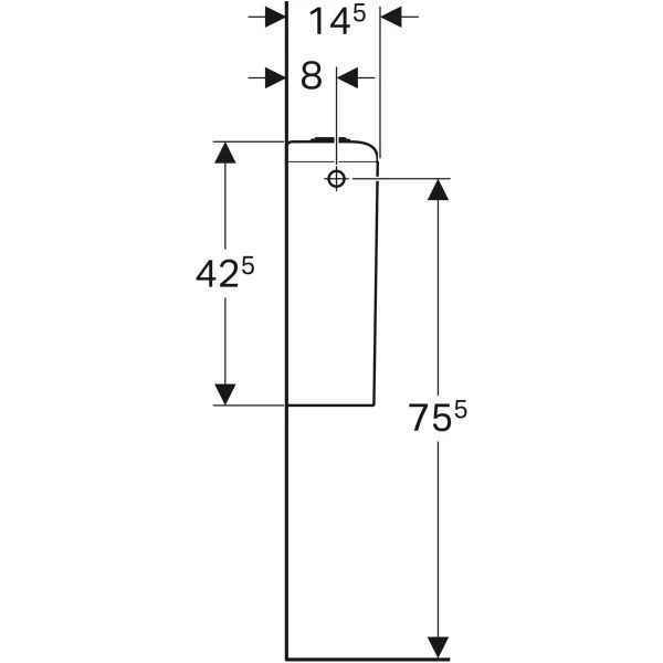 Бачок Geberit iCon 229420000