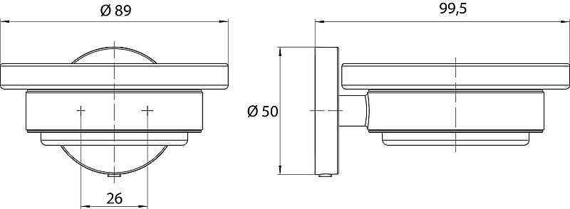 Мильниця Emco Round 4330 001 00