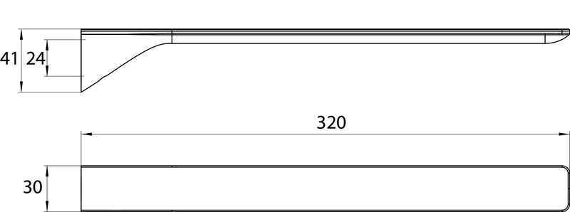 Держатель для полотенец Emco Art 1650 001 32