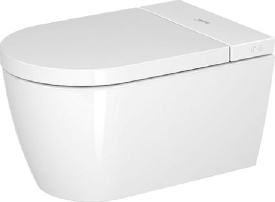 SensoWash Starck f Plus Унітаз підвісний, безобідковий з сидінням для унітазу з функцієй біде 650000012004320