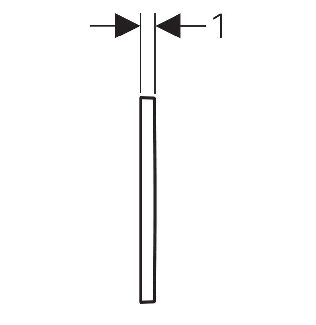 Клавиши смыва воды Geberit Omega 30 115.080.KH.1