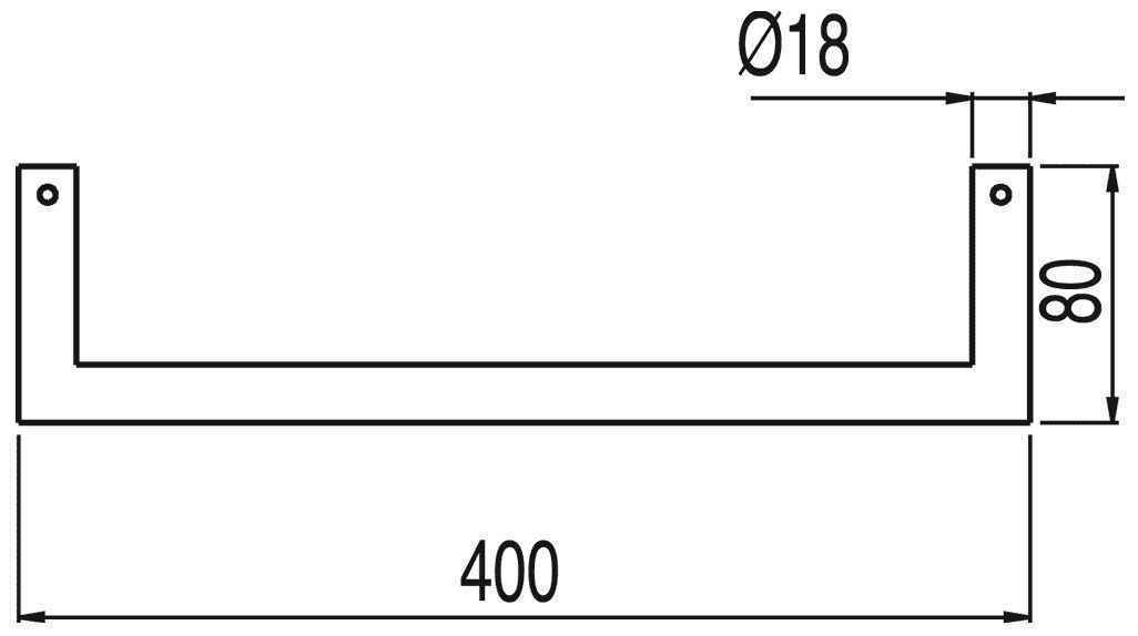 Рушникотримач Tres Max 11463601NM