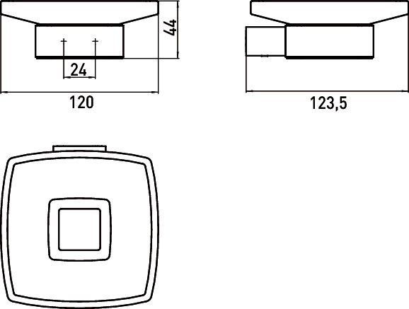 Мыльница Emco Loft Black 0530 133 00