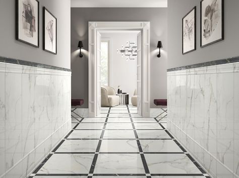 Плитка напольная 59,5х59,5 MarmoChic Essential White Pol ( Villeroy&Boch) 2660-MR0P-00-10