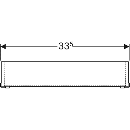 Ящик-органайзер Geberit Acanto 500.648.00.2