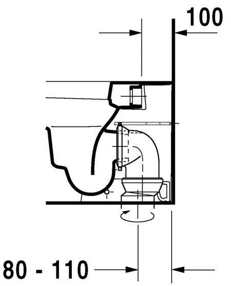 Унитаз напольный Duravit Happy D.2 2159090000