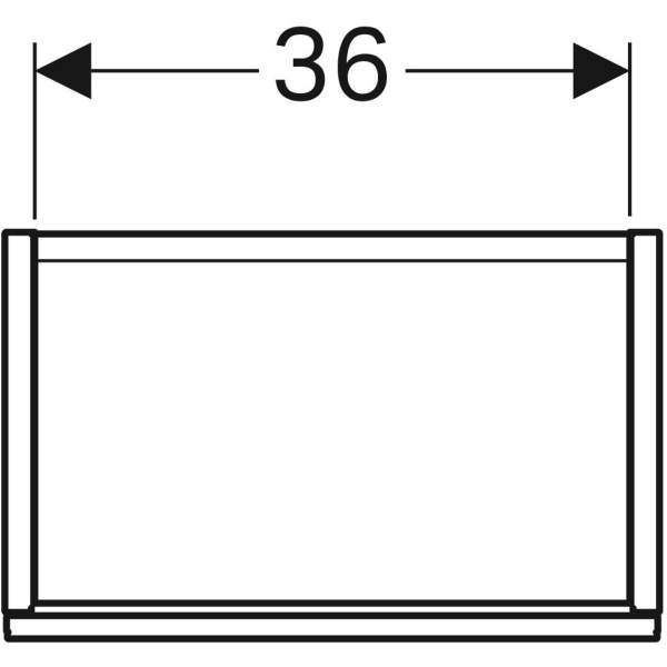 Шкафчик под умывальник Geberit Acanto 500.607.JK.2